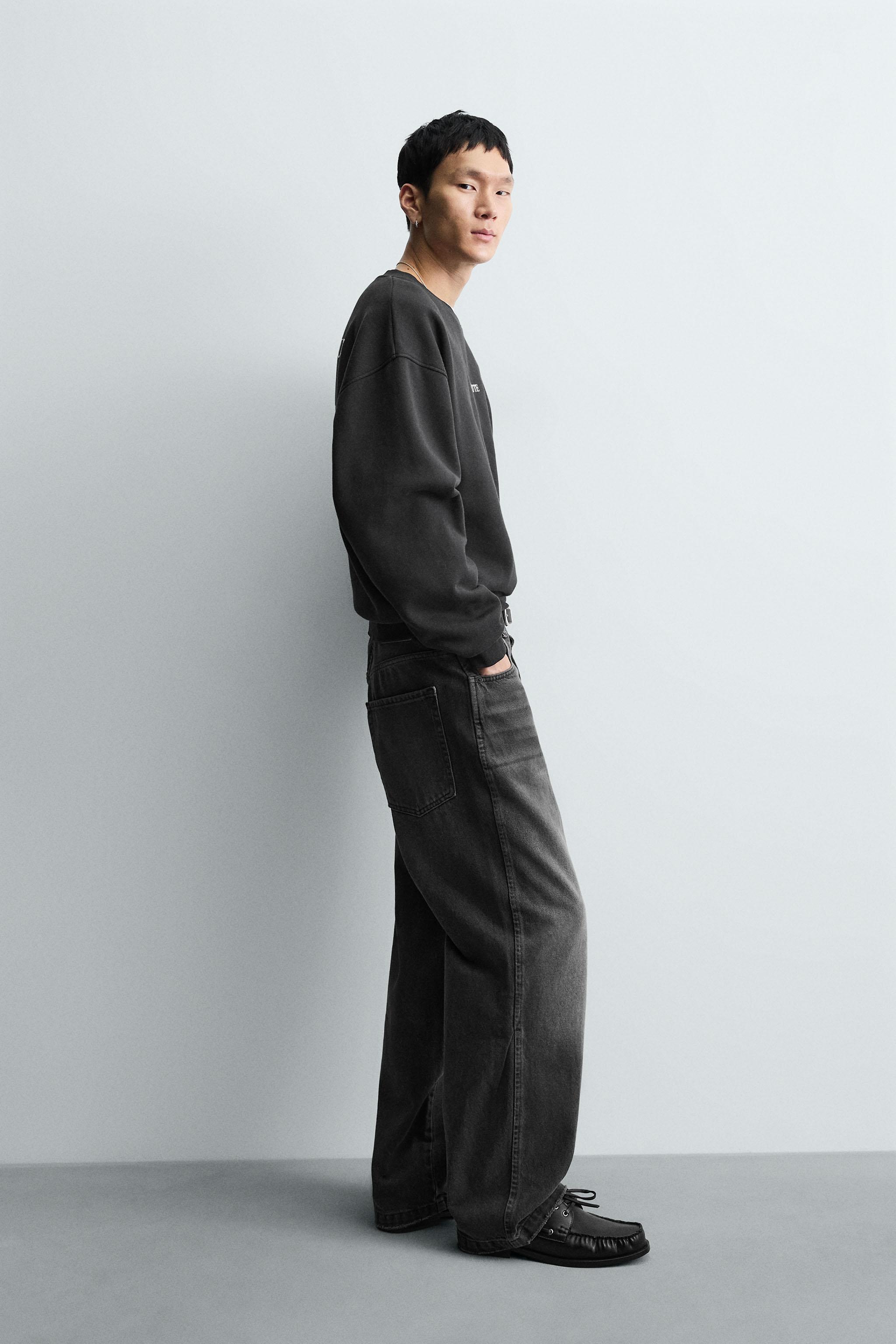 PRINTED TEXT SWEATSHIRT